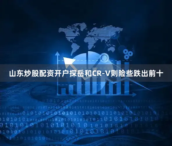 山东炒股配资开户探岳和CR-V则险些跌出前十
